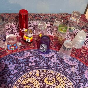 Colorful Shot Glass Collection
